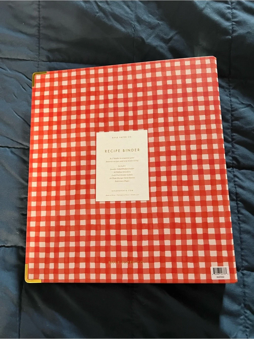 Rifle Co Recipe Binder